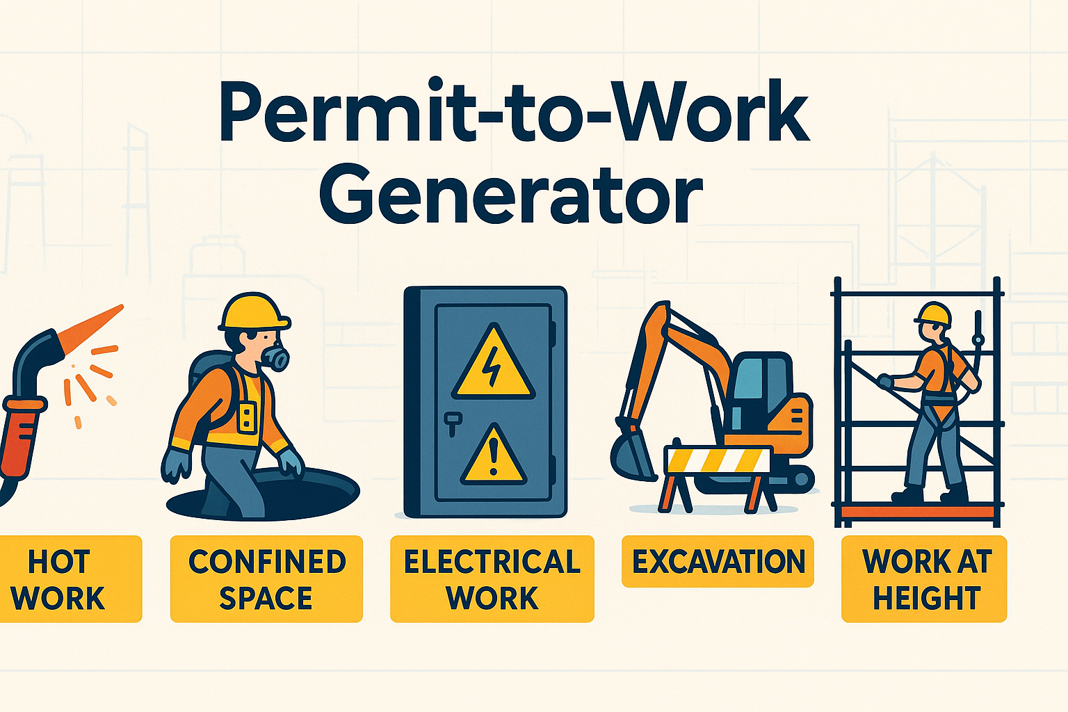 Permit to Work Generator